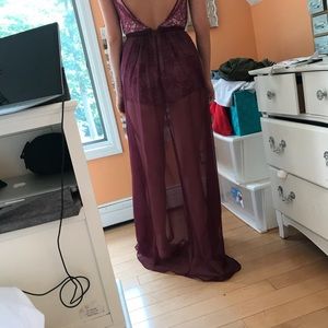 La femme prom dress
